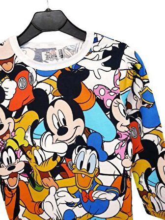 Mickey Uzun Kollu Sweat