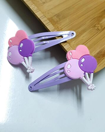 Balon Figürlü Çıtçıtlı Toka