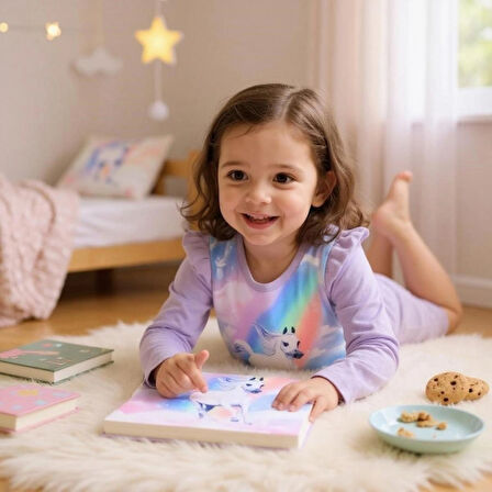 Kolu Fırfırlı Kız Çocuk Üst