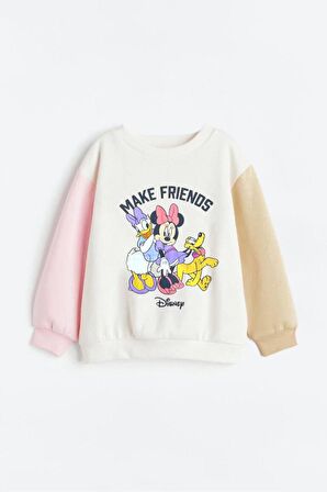 Minnie Kız Çocuk Sweat