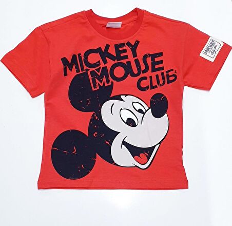 Mickey Şortlu Erkek Çocuk Takım