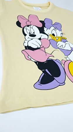 Minnie Kız Çocuk Pijama Takımı