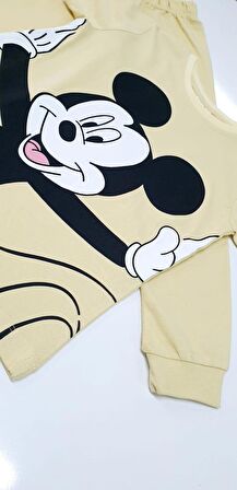 Mickey Çocuk Pijama Takımı