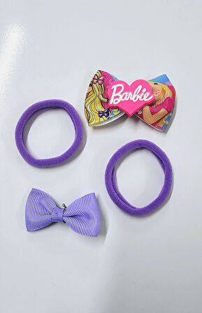 Barbie Çocuk Toka Set 4lü