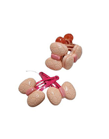 Kız Bebek Toka Set 4lü