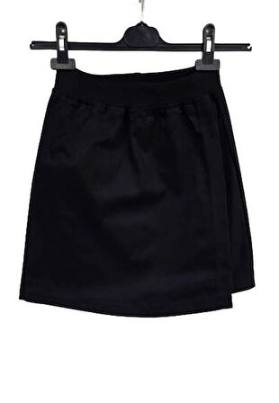 Beli Lastikli Likralı Çocuk Şort Etek