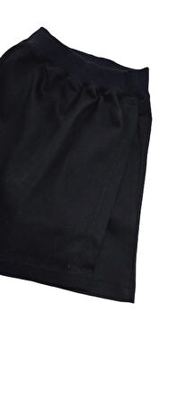 Beli Lastikli Likralı Çocuk Şort Etek