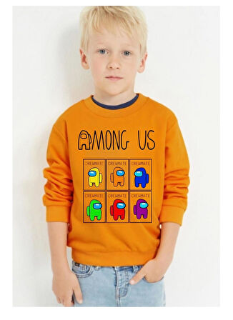 Among Us Çocuk Sweatshirt