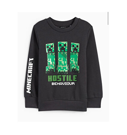 Minecraft Çocuk Sweatshirt