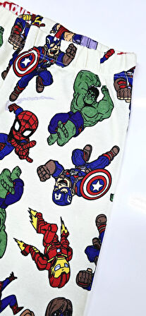 Captain America Tek Pijama Alt