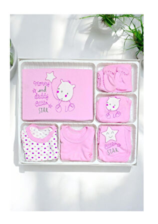 Little Star Kız Bebek Hastane Çıkışı 10lu Set ST07992