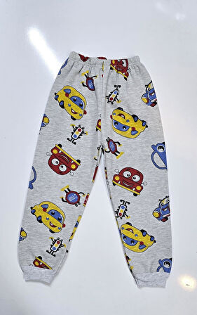 Arabalı Erkek Bebek Pijama Takım