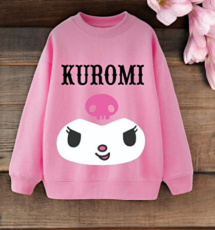 Kuromi Kız Çocuk Sweatshirt