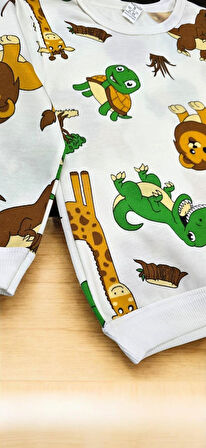 Dinazorlu Erkek Bebek Pijama Takım