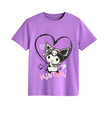 Kuromi Kız Çocuk Tişört
