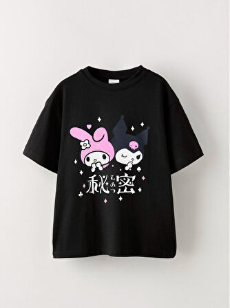 Kuromi Kız Çocuk Tişört
