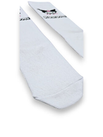 Kuromi Kız Çocuk Dizaltı Çorap