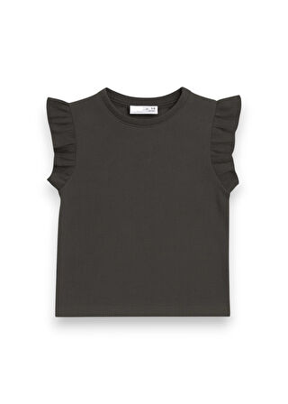 Kolu Fırfırlı Kız Çocuk Bluz