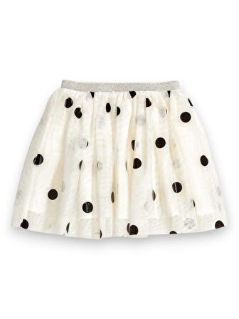 Puantiyeli Kız Çocuk Tütü Etek