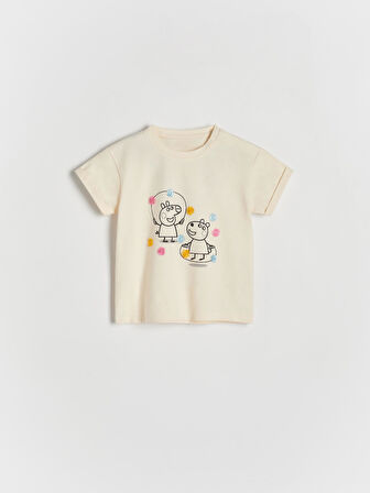 Peppa Kız Çocuk Taytlı Takım