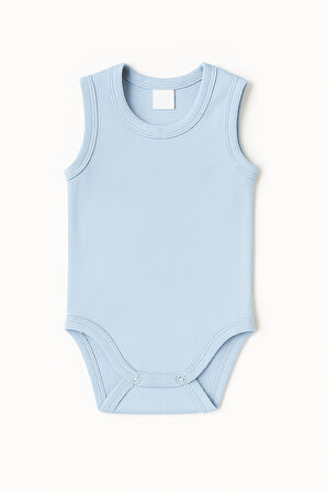 Geniş Askılı Bebek Çıtçıtlı Body