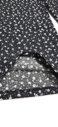 Çiçekli Kız Çocuk Bürümcük Pantolon