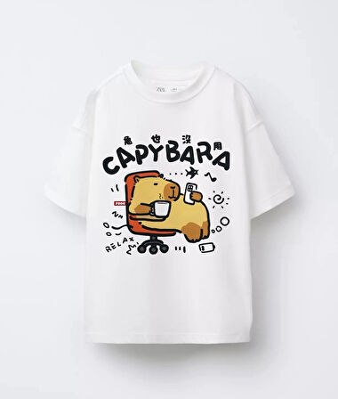 Capybara Çocuk Tişört