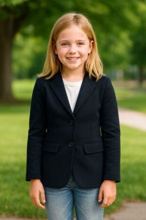 Kız Çocuk Okul Ceketi