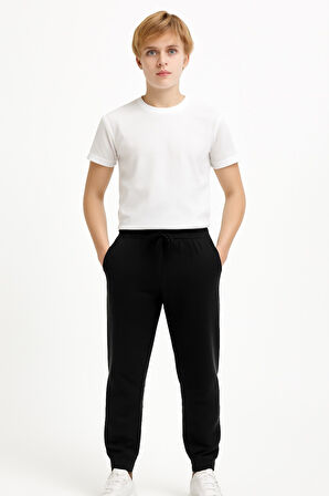 Yetişkin Düz Eşofman Alt