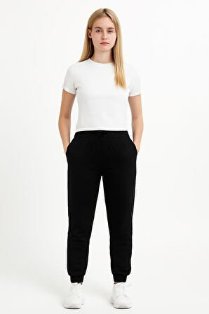 Yetişkin Düz Eşofman Alt