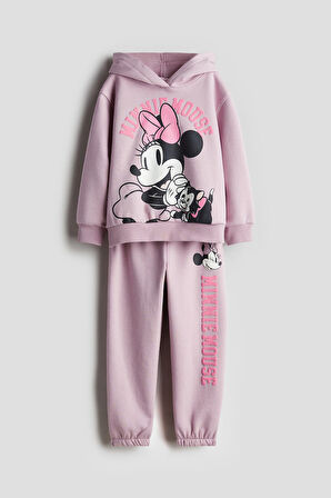 Minnie Kız Çocuk Eşofman Takımı