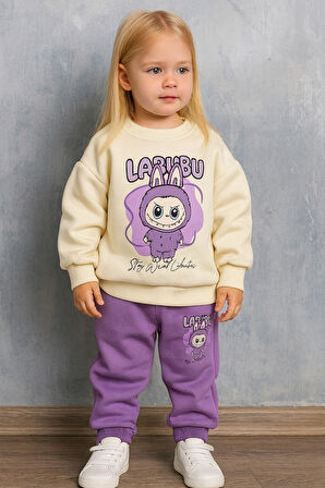 Labubu Kız Çocuk Eşofman Takım