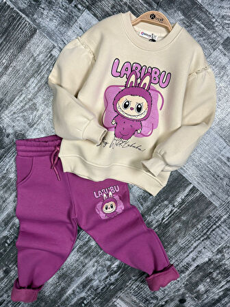 Labubu Kız Çocuk Eşofman Takım