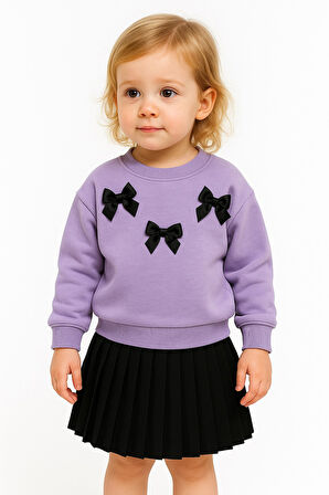 Pileli Etekli Kız Çocuk Takım