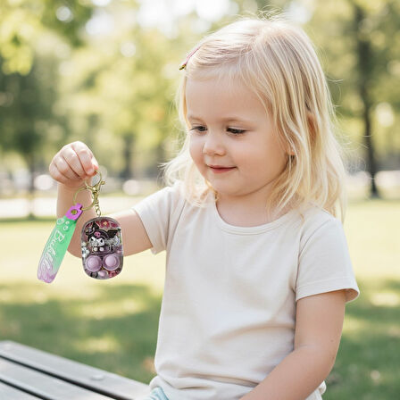 Kuromi Oyunlu Sulu Anahtarlık