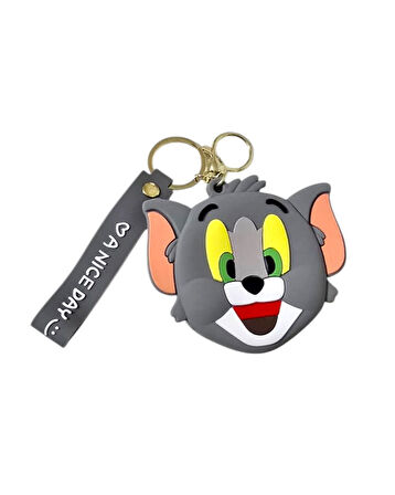 Tom Jerry Silikon Cüzdan Anahtarlık