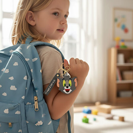 Tom Jerry Silikon Cüzdan Anahtarlık