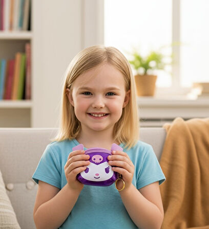 Kuromi Çocuk Cüzdan Anahtarlık