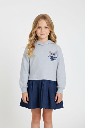 Stitch Kız Çocuk Elbise