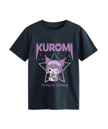 Kuromi Kız Çocuk Tişört  ST10397