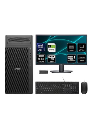 Pro Max T2 Core Ultra 7 265 RTX 5070 12GB 16GB RAM 1TB SSD 27" FHD FreeDOS FCT2250416P734 Masaüstü İş İstasyonu + PER4 USB Bellek