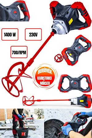 RUBİMİX-8 EASY PRO KARIŞTIRICI 230V 50/60HZ 1400 W