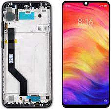 Xiaomi Uyumlu Redmi Note 7 Lcd Çıtalı Ekran Dokunmatik