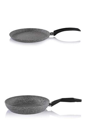 Schafer 24 CM Granit Tava Ve 25 CM Krep Tavası