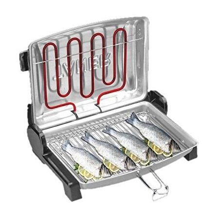 Elektrikli Izgara Elektrikli Barbekü Kapaklı