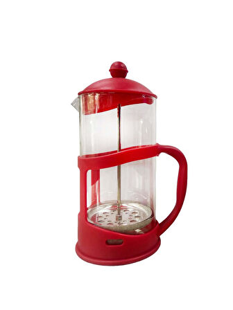 Korkmaz Demtez Çay Makinesi ve Cam French Press Demlik