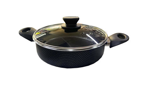 Teflon Karnıyarık 24 cm Petek Desenli