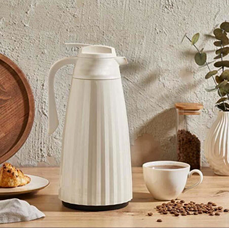 Cam Termos 1,5 Litre Sıcak Soğuk Termos Renkli