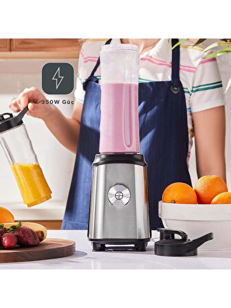 Smoothie Kişisel Blender 350 W Ho M End Çelik Gövdeli
