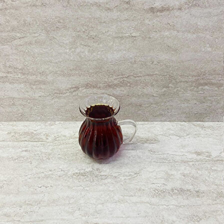 Borosilikat Cam Çay Bardağı – Isıya Dayanıklı Şeffaf Tasarım 6 Adet
